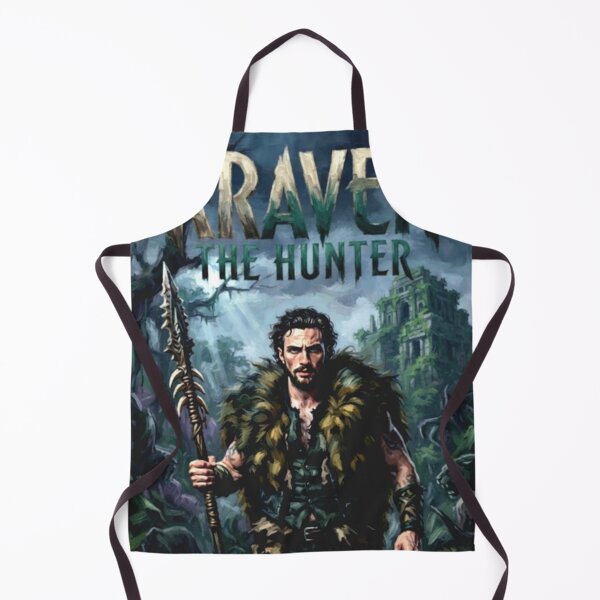 Item preview, Kraven The Hunter Retro Action Adventure Tribute Art Poster designed and sold by Art's Diner.
