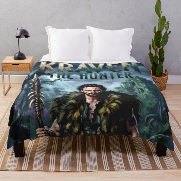 Item preview, Kraven The Hunter Retro Action Adventure Tribute Art Poster designed and sold by Art's Diner.