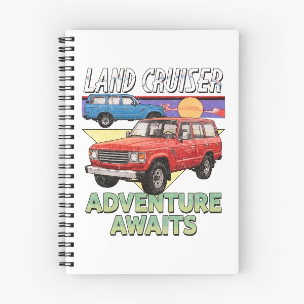Item preview, Vintage Style Land Cruiser 60 Series Adventure Awaits [White Shirt Only] designed and sold by Off-Road-Zone.
