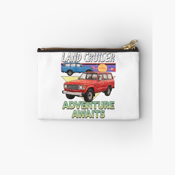 Item preview, Vintage Style Land Cruiser 60 Series Adventure Awaits [White Shirt Only] designed and sold by Off-Road-Zone.