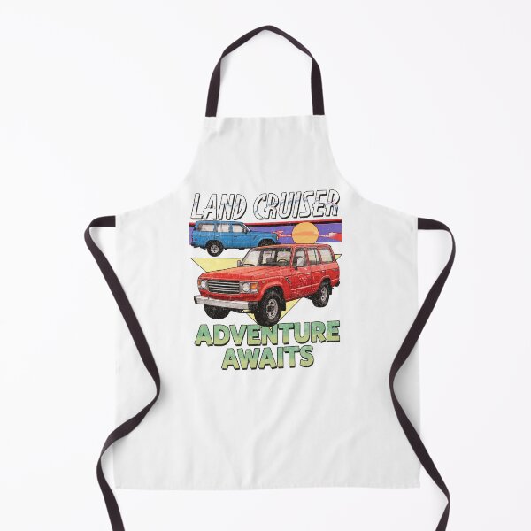 Item preview, Vintage Style Land Cruiser 60 Series Adventure Awaits [White Shirt Only] designed and sold by Off-Road-Zone.