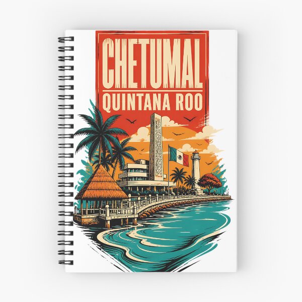 Item preview, Chetumal Quintana Roo, Mexico Vintage Travel Tourism Art designed and sold by TravelersGems.