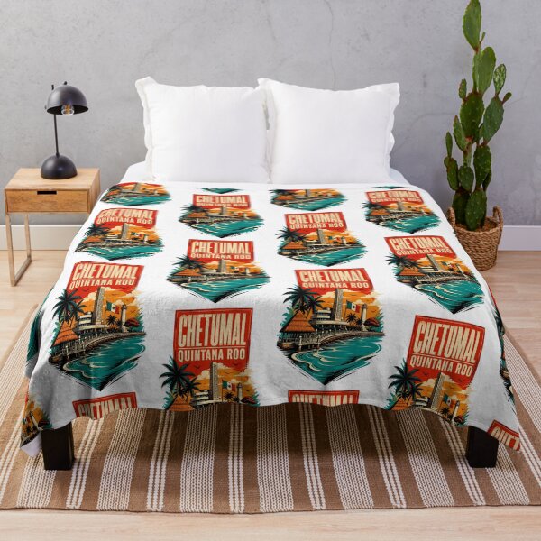 Item preview, Chetumal Quintana Roo, Mexico Vintage Travel Tourism Art designed and sold by TravelersGems.