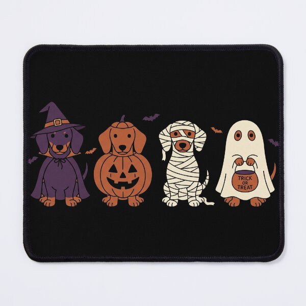 Item preview, Funny Halloween Dachshund Dogs Spooky Cute Wiener Dog Costumes designed and sold by TeNovaStudio.
