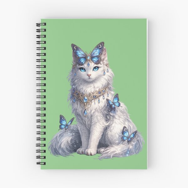 Item preview, Butterfly Cat | Whimsical Typography Design designed and sold by VasiArtLab.