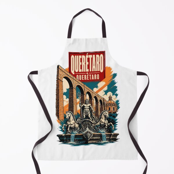 Item preview, Queretaro, Mexico Vintage Travel Tourism Art designed and sold by TravelersGems.