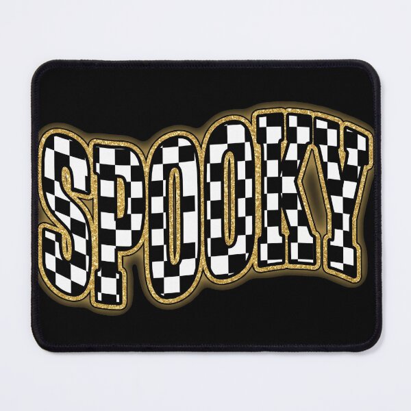 Item preview, Spooky Groovy Checkered Pattern Retro Halloween designed and sold by TeNovaStudio.