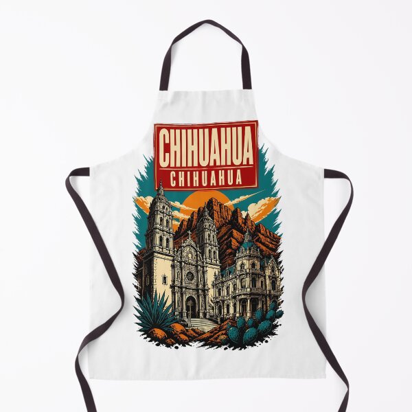 Item preview, Chihuahua Chihuahua, Mexico Vintage Travel Tourism Art designed and sold by TravelersGems.