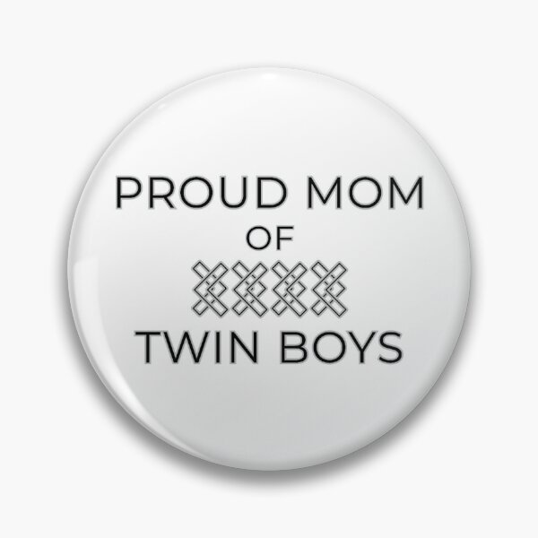 Item preview, Proud Mom of Twin Boys designed and sold by DixieGirlStudio.