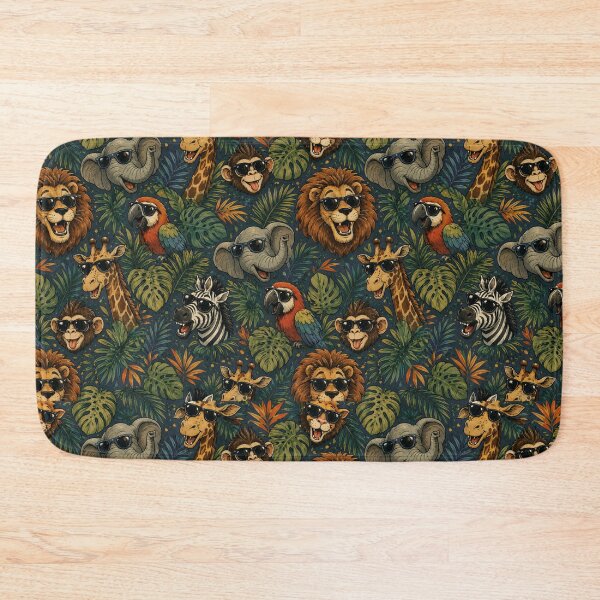 Item preview, Jungle Vibes Seamless Pattern – Modern Animal Print | Tropical Repeat Design designed and sold by CallisC-Arts.