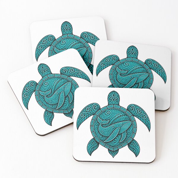 Item preview, Polynesian Tribal Turtle – Whale designed and sold by OTSC.