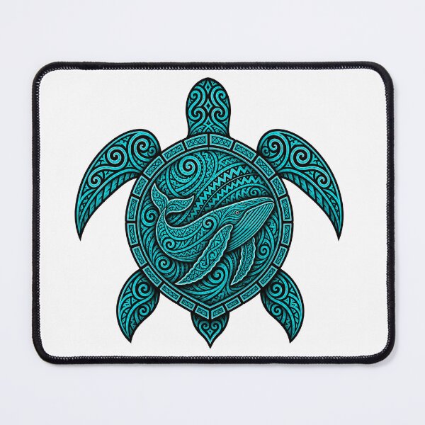 Item preview, Polynesian Tribal Turtle – Whale designed and sold by OTSC.