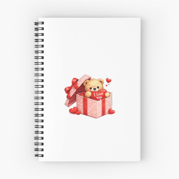 Item preview, Cute Teddy Bear Gift Box Sticker | I Love You Valentine Gift | Kawaii Love Box | Transparent PNG designed and sold by Ishratparween11.