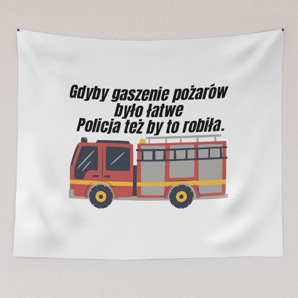 Item preview, If Firefighting Was Easy Cops Would Do It Funny Firefighter Gift designed and sold by LabPixelPulse.