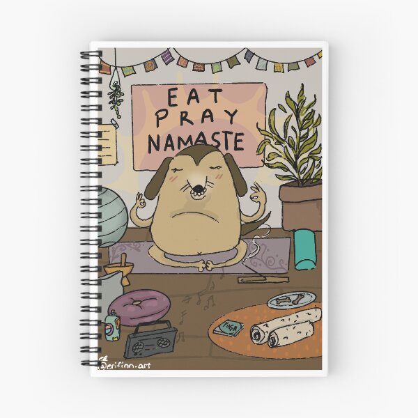 Item preview, Eat, pray, namaste dog designed and sold by 3rinr33d.