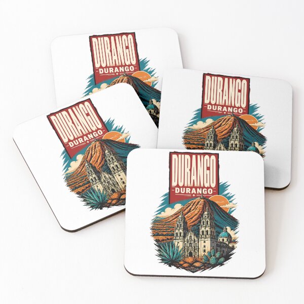 Item preview, Durango, Mexico Vintage Travel Tourism Art designed and sold by TravelersGems.