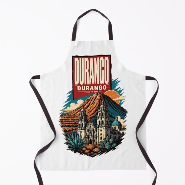 Item preview, Durango, Mexico Vintage Travel Tourism Art designed and sold by TravelersGems.