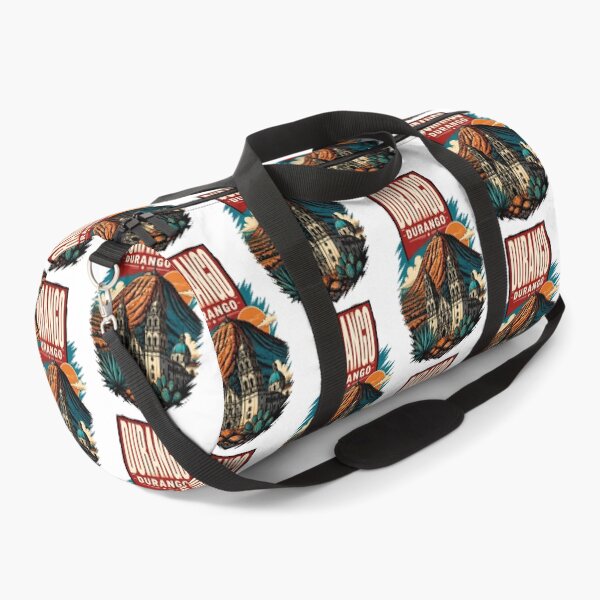 Item preview, Durango, Mexico Vintage Travel Tourism Art designed and sold by TravelersGems.