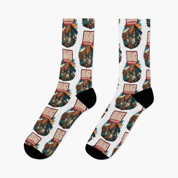 Item preview, Durango, Mexico Vintage Travel Tourism Art designed and sold by TravelersGems.