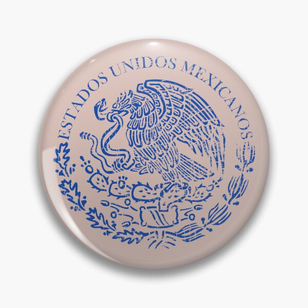Item preview,  mexican Vintage Royal Blue Shield designed and sold by Lidra Zehcnas.