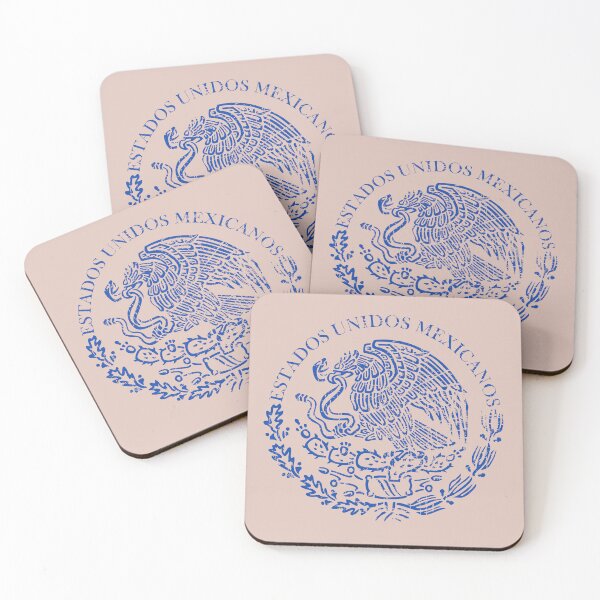 Item preview,  mexican Vintage Royal Blue Shield designed and sold by Lidra Zehcnas.