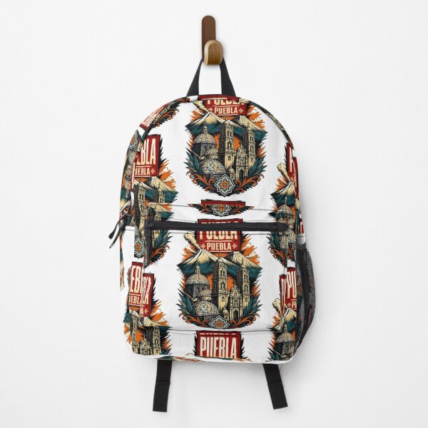 Item preview, Puebla, Mexico Vintage Travel Tourism Art designed and sold by TravelersGems.