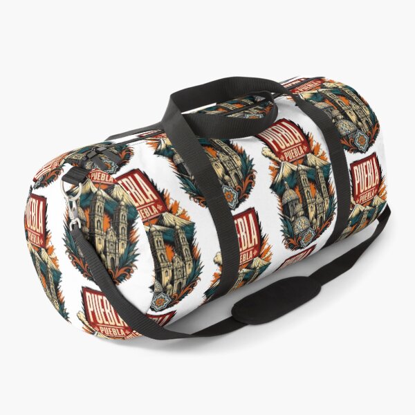 Item preview, Puebla, Mexico Vintage Travel Tourism Art designed and sold by TravelersGems.