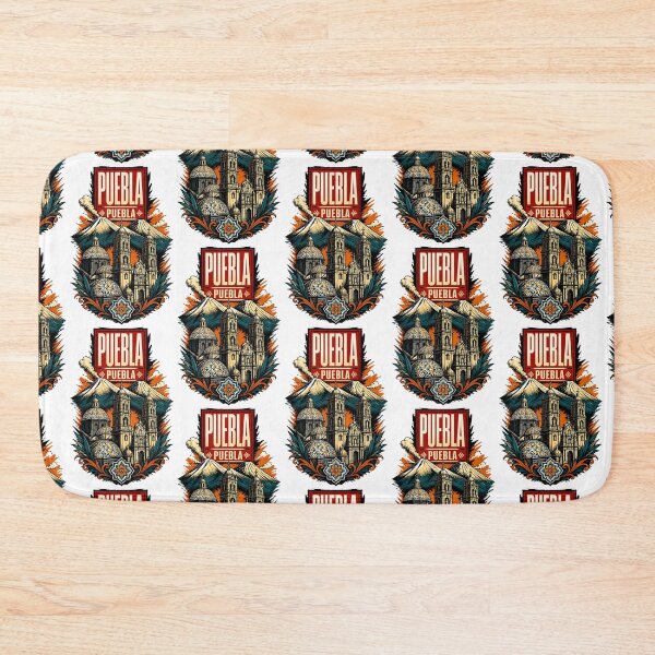 Item preview, Puebla, Mexico Vintage Travel Tourism Art designed and sold by TravelersGems.