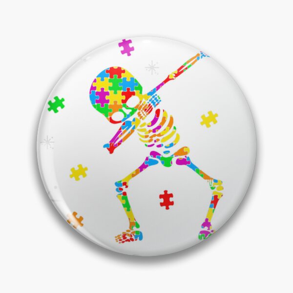 Item preview, Autism It's Not A Disability Funny Skeleton Autism Awareness  designed and sold by Trezcharacts.