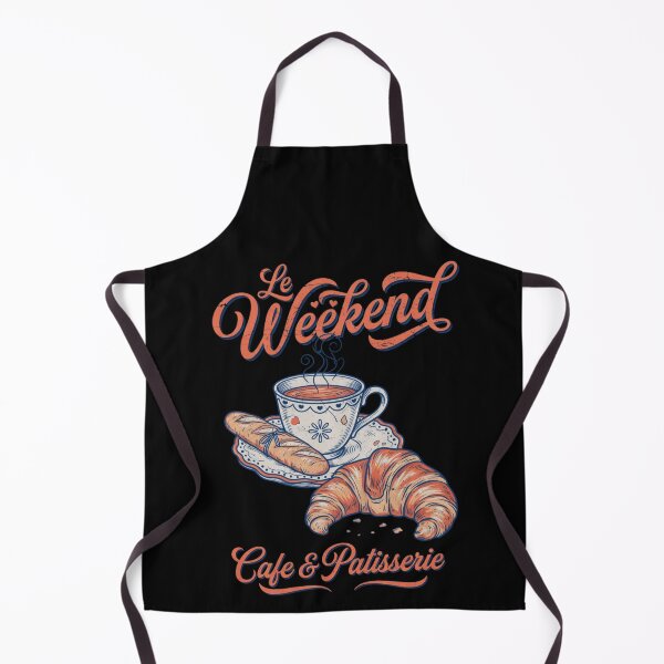 Item preview, Le weekend le croissant coffee Cafe et Patisserie designed and sold by CF_VintageDesign.