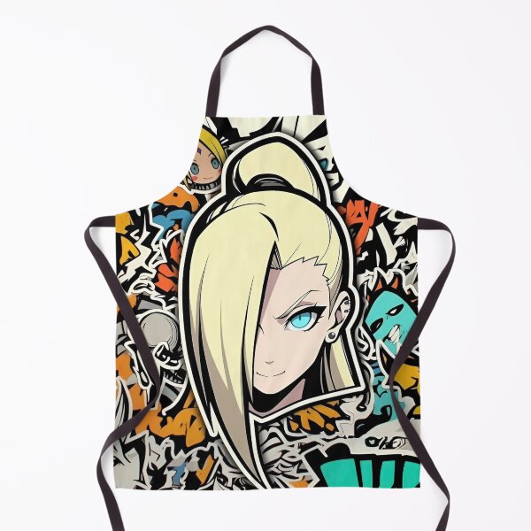 Item preview, Ino | Blonde Anime Girl Graffiti | Urban Sticker Collage Digital Art designed and sold by Dyan4.