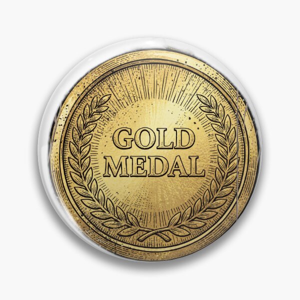 Item preview, Pro in Procrastination Funny Sarcastic Gold Medal designed and sold by ryanguas.