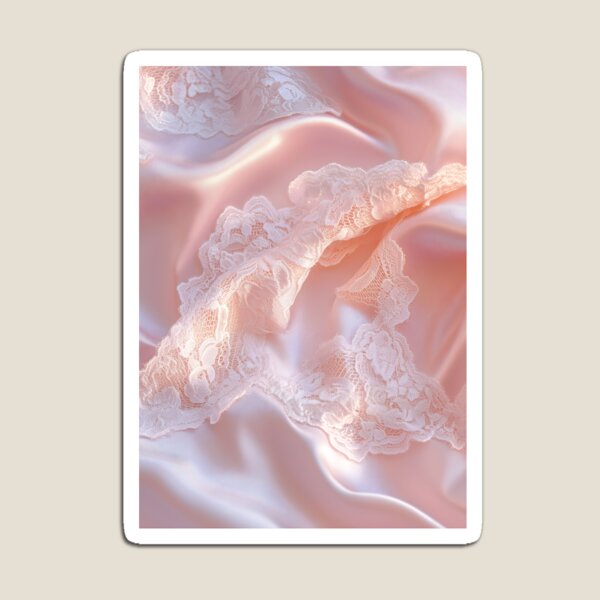 Item preview, Coquette Aesthetic - Blush Lace & Satin designed and sold by etherumi.