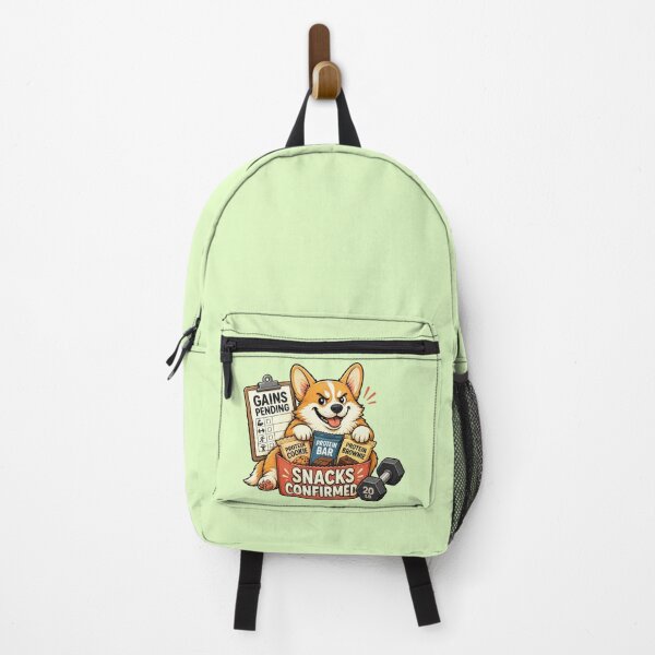 Item preview, Funny Corgi Protein Snack Gym Workout Gift designed and sold by Gentlestate.