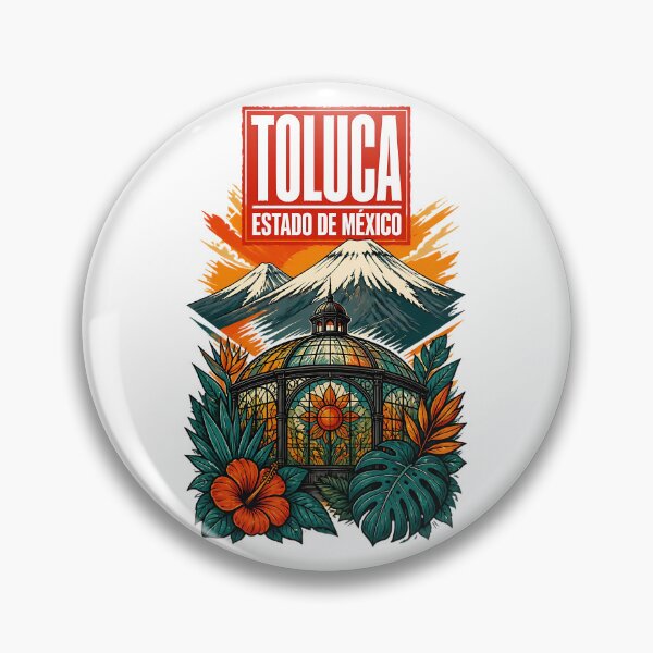 Item preview, Toluca Estado de Mexico, Vintage Travel Tourism Art designed and sold by TravelersGems.