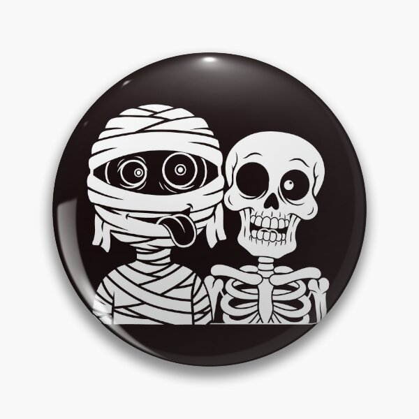 Item preview, Halloween Mummy and Skeleton Friends designed and sold by ArtPer-design.