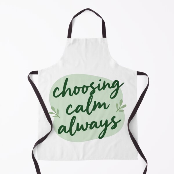 Item preview, Choosing Calm Always – Spiritual Self Care Typography designed and sold by CosmicQuietLab.