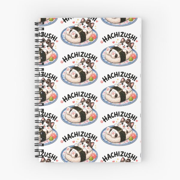 Item preview, HACHIZUSHI | Cute Tuxedo Cat Sushi Sticker | Kawaii Japanese Food Art designed and sold by ComKomuJapan.