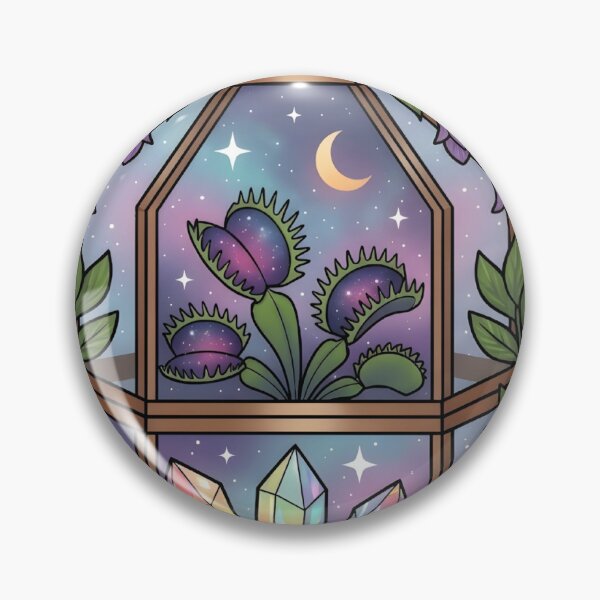 Item preview, Celestial Venus Flytrap Crystal Terrarium designed and sold by STICK-KAY things Co..