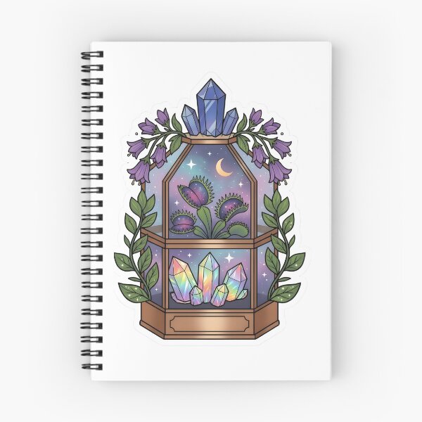 Item preview, Celestial Venus Flytrap Crystal Terrarium designed and sold by STICK-KAY things Co..