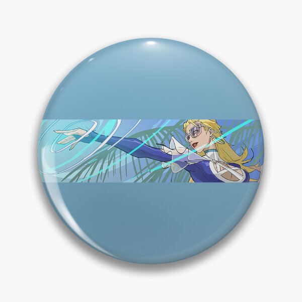 Item preview, Invisible Woman Marvel Rivals summer nameplate sticker designed and sold by Applesaucemeow-.