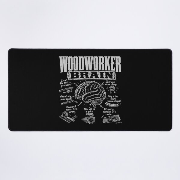 Item preview, Woodworker Brain Funny Woodworking Anatomy for Carpenters and Makers designed and sold by 365CarMods Official.