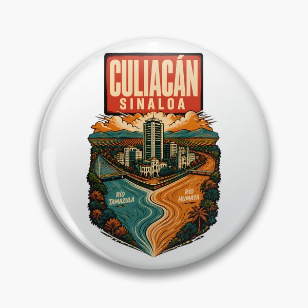 Item preview, Culiacan Sinaloa, Mexico Vintage Travel Tourism Art designed and sold by TravelersGems.