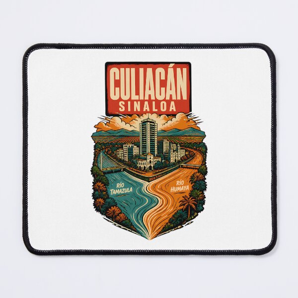 Item preview, Culiacan Sinaloa, Mexico Vintage Travel Tourism Art designed and sold by TravelersGems.