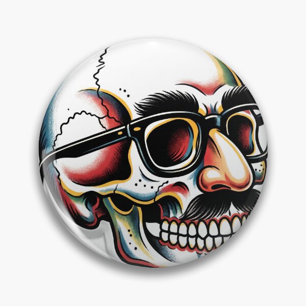 Item preview, Dead Inside But Still Smiling Funny Sarcastic Skull designed and sold by ryanguas.