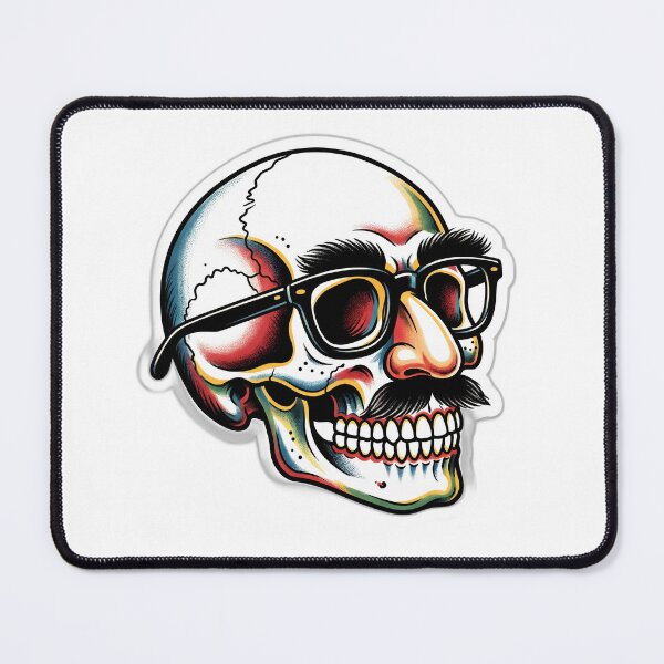 Item preview, Dead Inside But Still Smiling Funny Sarcastic Skull designed and sold by ryanguas.
