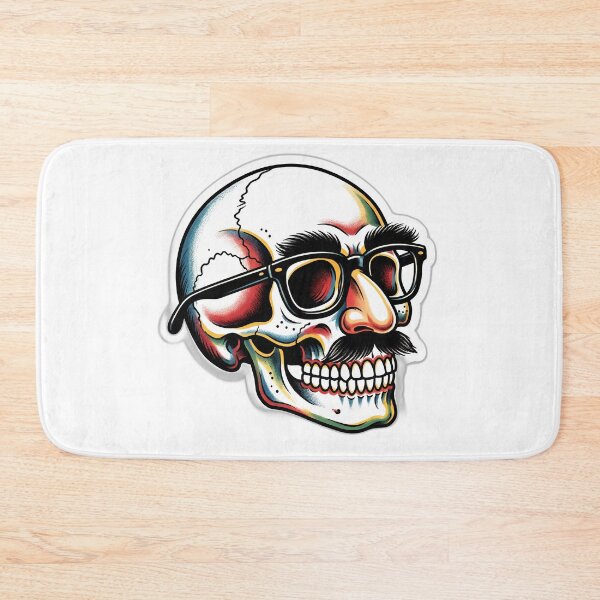 Item preview, Dead Inside But Still Smiling Funny Sarcastic Skull designed and sold by ryanguas.