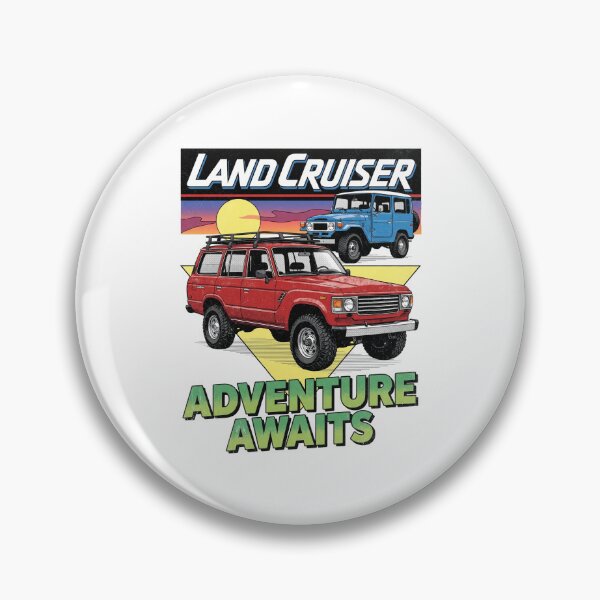 Artikelvorschau, Land Cruiser der Serien 60 und 40 – Abenteuer erwartet Sie [Nur mit weißem Hemd] entworfen und verkauft von Off-Road-Zone.