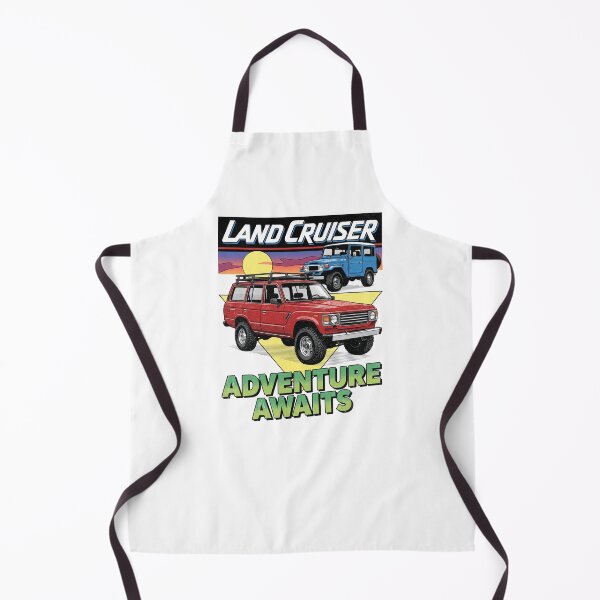 Item preview, Land Cruiser 60 Series and 40 Series Adventure Awaits [White Shirt Only] designed and sold by Off-Road-Zone.