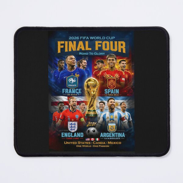 Item preview, 2026 FIFA WORLD CUP - FINAL FOUR - France - Spain - England - Argentinia designed and sold by DBM Photo Art 1.